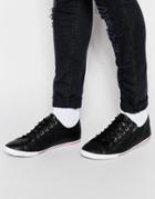 Asos Sneakers In Black With Zip - Black