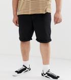Only & Sons Denim Shorts-black