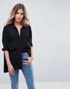 Asos Relaxed Shirt - Black