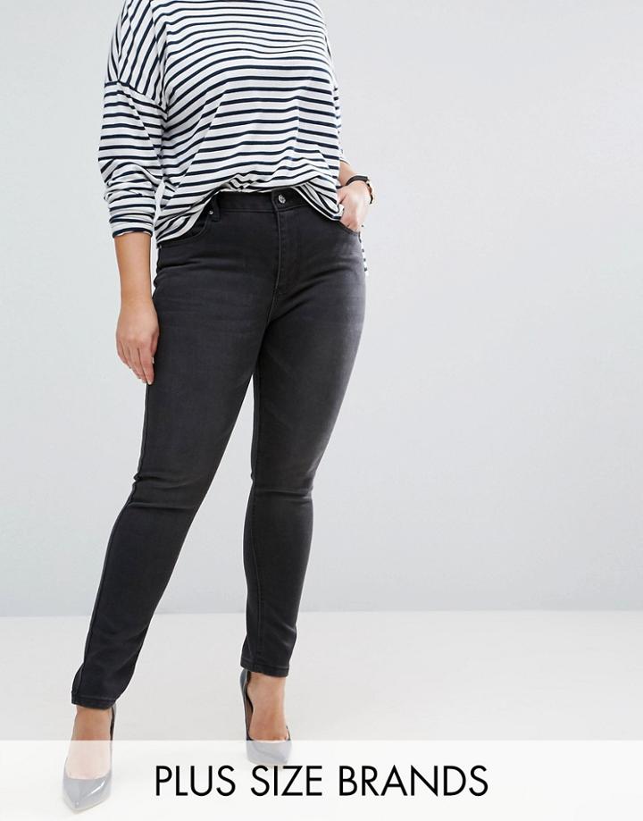 Koko Plus Skinny Jeans - Gray