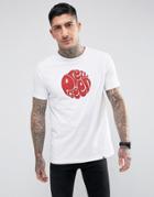Pretty Green Gillespie Logo T-shirt In White - White