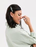 Monki Hairclip In Clear