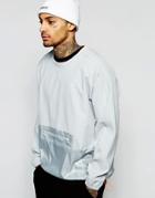 Adidas Originals Sweatshirt With Pouch Aj7867 - Gray