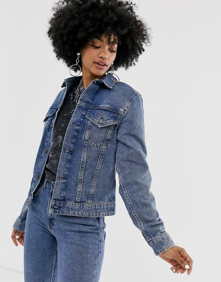 Cheap Monday Legit Denim Jacket-blue