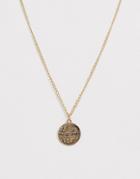 Skinny Dip Run The World Necklace-gold