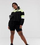 Collusion Plus High Waist Legging Shorts