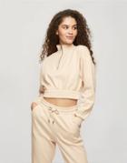 River Island Slim Fit Stripe Sweater In Ecru Mesh-white