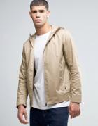 Farah Deighton Zip Up Jacket - Beige