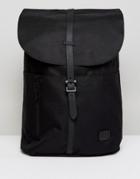 Spiral Backpack Tribeca In Black - Black