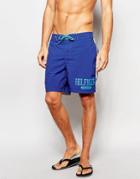 Tommy Hilfiger Logo Board Shorts - Blue