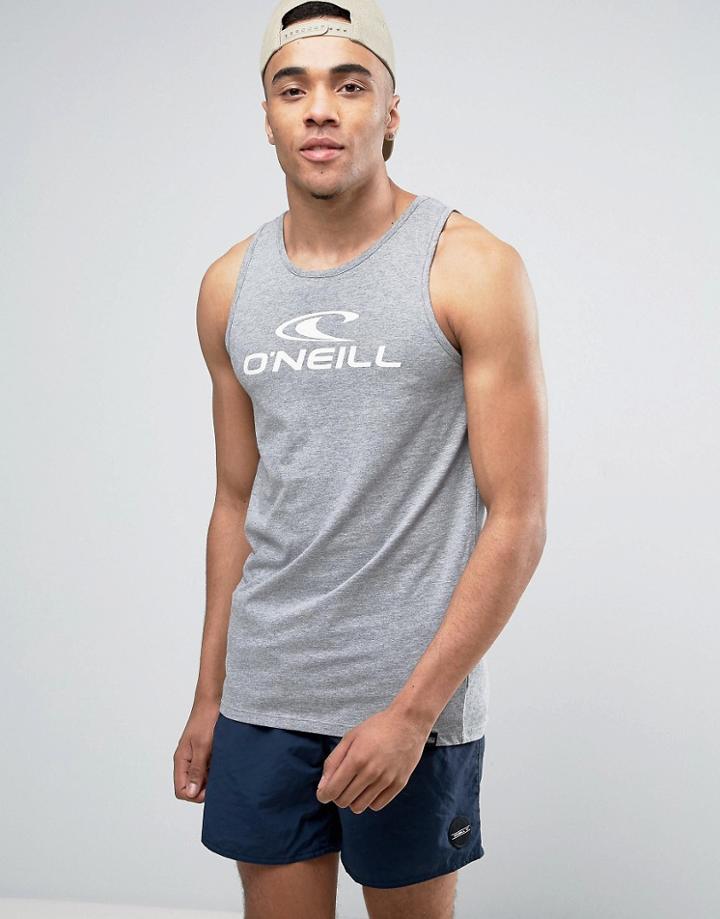 O'neill Tank With Logo - Gray