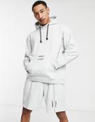 Adidas R.y.v. Hoodie In Light Gray