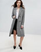 Vero Moda Longline Coat - Gray