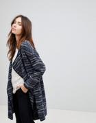 See U Soon Coat In Wave Jacquard - Navy
