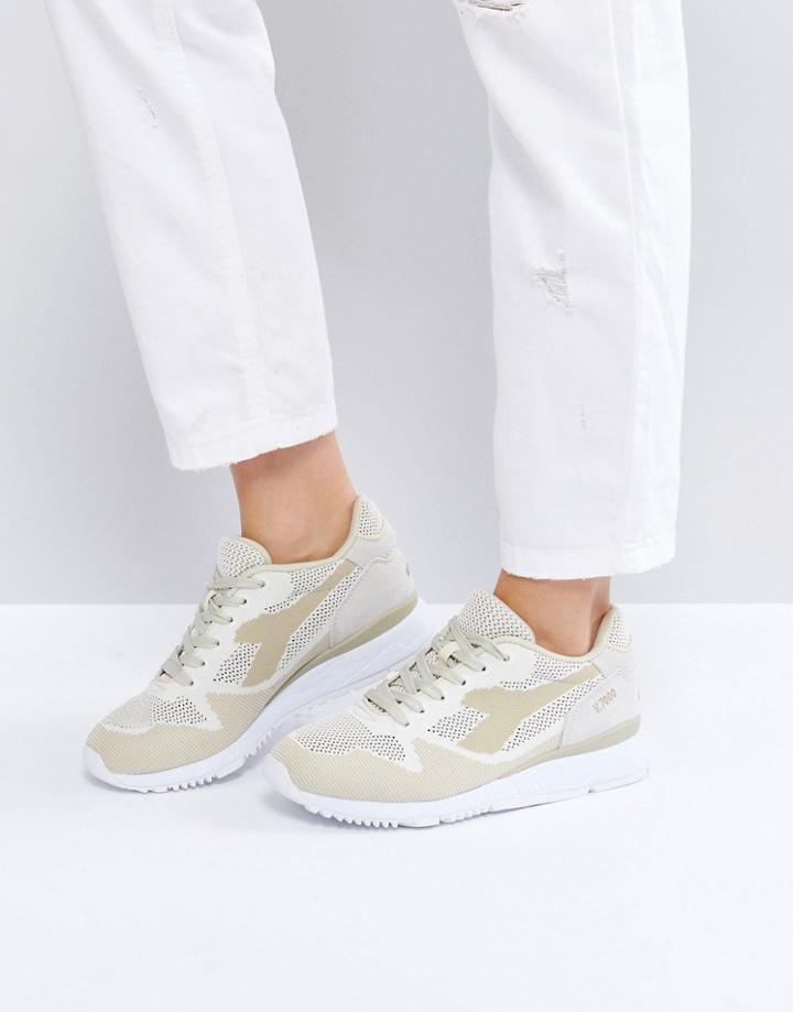 Diadora Titan Weave V7000 Sneakers In Beige - Beige