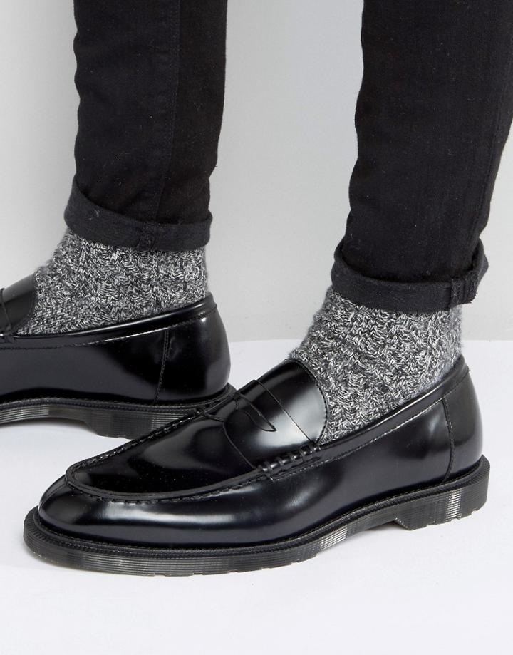 Dr Martens Penton Penny Loafers - Black