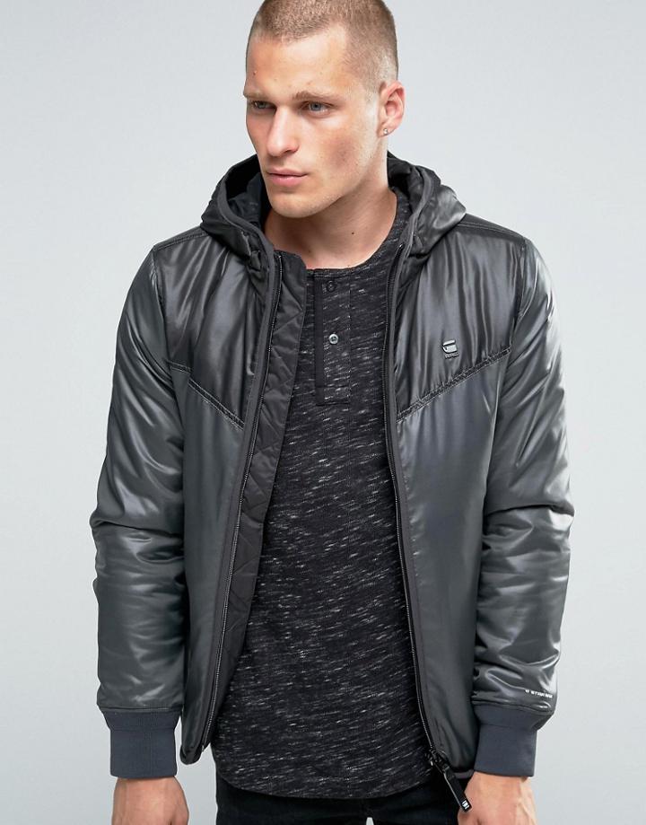 G-star Setscale Hooded Jacket 2 Tone - Navy