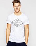 Esprit T-shirt In Slim Fit - White