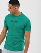 Reebok Crossfit Melange T-shirt In Teal-blue