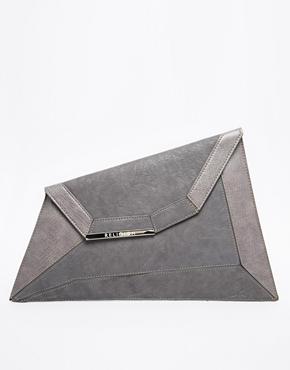 Religion Angular Range Clutch Bag - Gray