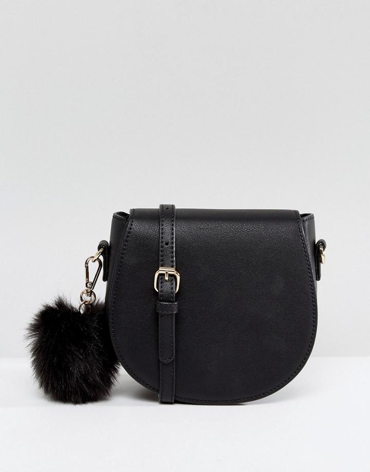 Park Lane Crescent Crossbody Bag - Black