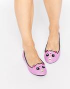 Cute To The Core Uniponi Flat Shoes - Pink
