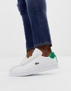 Lacoste Masters Plimsoll In White