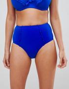 Pour Moi Control Bikini Bottom - Blue