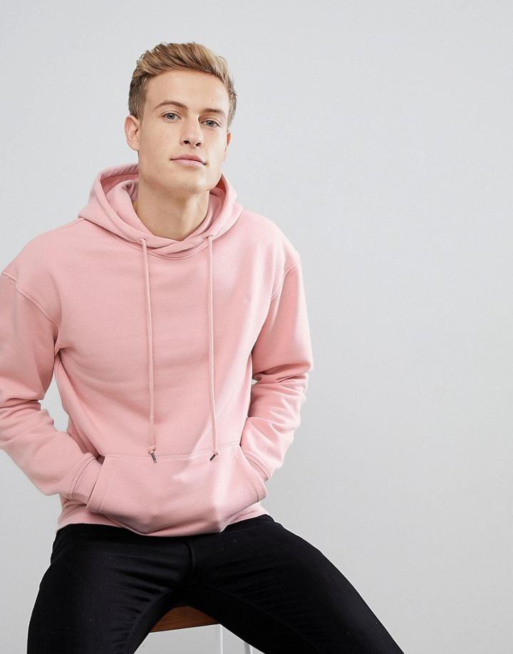 Jack & Jones Originals Hoodie In Pink - Pink