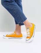 Converse Chuck Taylor All Star Ox Sneakers In Orange
