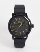 Lacoste Silicone Watch In Black 2011089