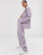 Adidas Originals X Danielle Cathari Deconstructed Pants In Soft Vision - Purple