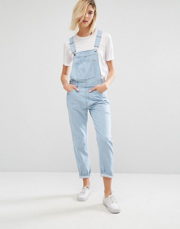Dr Denim Vilde Relaxed Overall - Blue