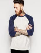 The North Face T-shirt With 3/4 Sleeve - White