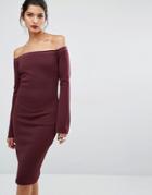 Bec & Bridge Banditti Off Shoulder Dress - Red