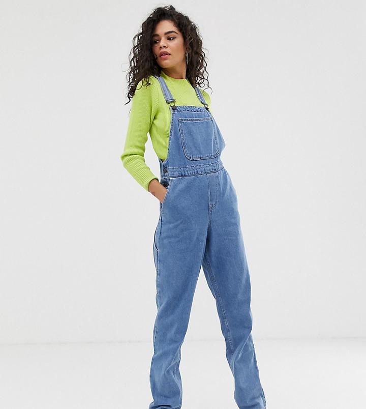 Noisy May Tall Mom Overall-blue