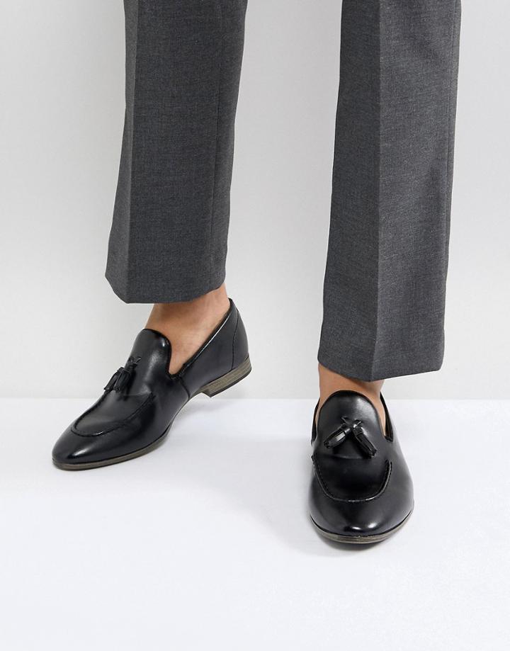 New Look Tassel Loafer In Black - Black