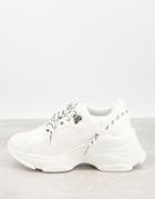 Raid Ibiza Chunky Sneakers In White