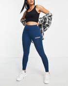 Napapijri Logo Leggings In Navy