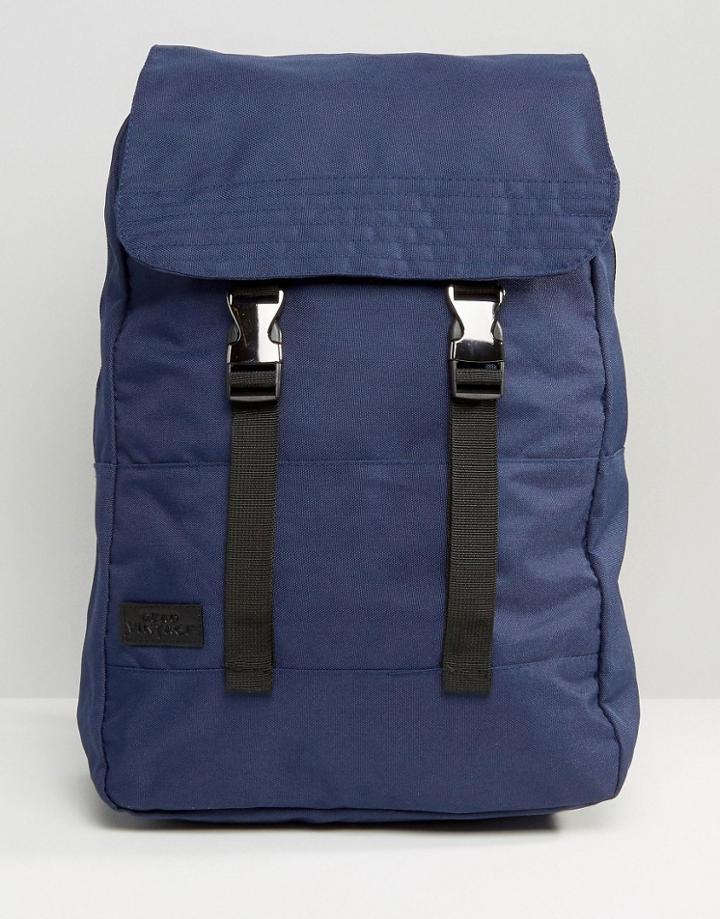Dead Vintage Commuter Nylon Backpack - Navy