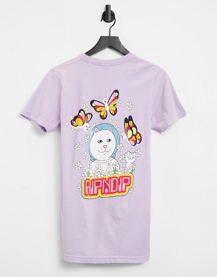 Ripndip Rainbow T-shirt In Purple