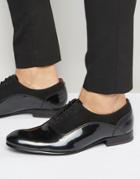 Ted Baker Rugely Hi Shine Oxford Shoes - Black