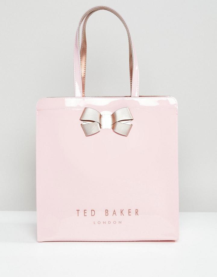 Ted Baker Large Icon Bow Bag - Pink