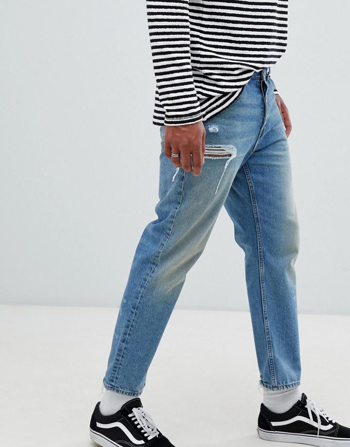 Cheap Monday 90s Fit Jeans In Blue - Blue