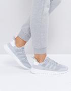 Adidas Originals Primeknit Gray Flb Racer Sneakers - Gray