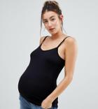 Asos Design Maternity Ultimate Cami In Black - Black