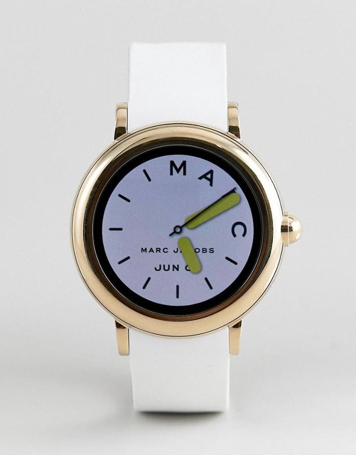 Marc Jacobs Mjt2000 Riley Smart Watch With Touchscreen - White