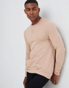 Asos Design Muscle Sweatshirt In Beige - Beige