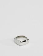Vitaly Fyra Geometric Ring In Silver - Silver