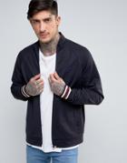 Pretty Green Forston Track Jacket In Navy - Navy